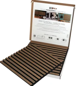 Akustikpanel Square oiled oak 22 × 520 × 520 mm 2-pk.