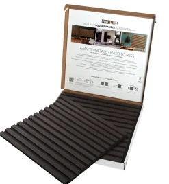 Akustikpanel Square smoked oak 22 × 520 × 520 mm 2-pk.