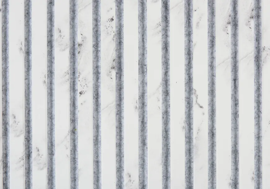 Akustikpanel Stone marble white 520 x 2440 x 18 mm