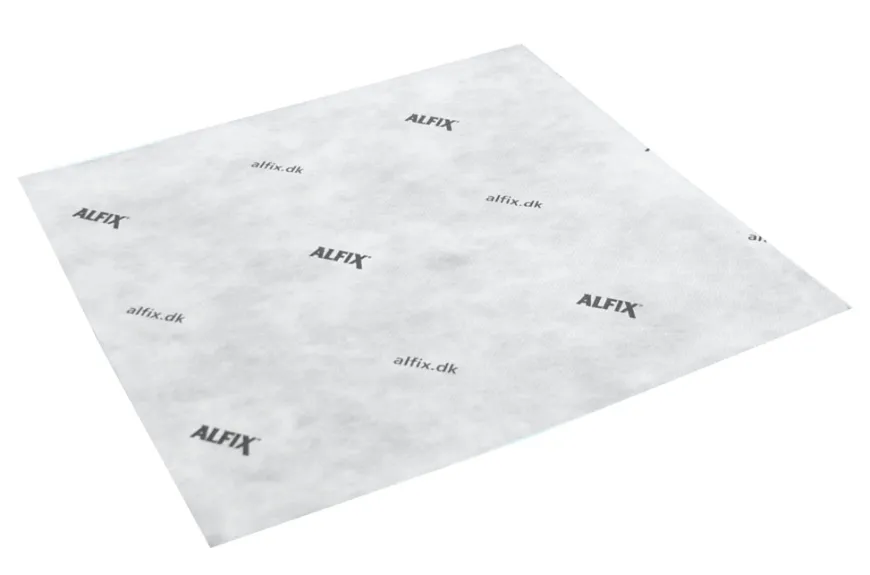 Alfix afløbsmanchet selvklæbende 330 x 320 mm