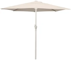 Altanparasol m/krank sandgrå B270 x D135 x H234 cm
