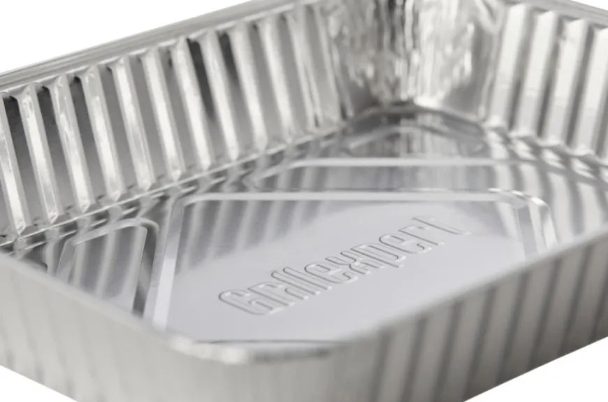Alubakke 24,5 x 17,5 cm 5 stk. - Grillexpert®