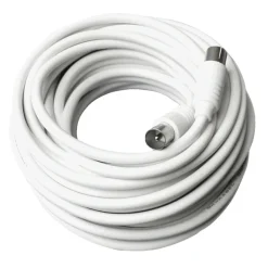 Antennekabel m/stik std. coax 10 meter - Elworks