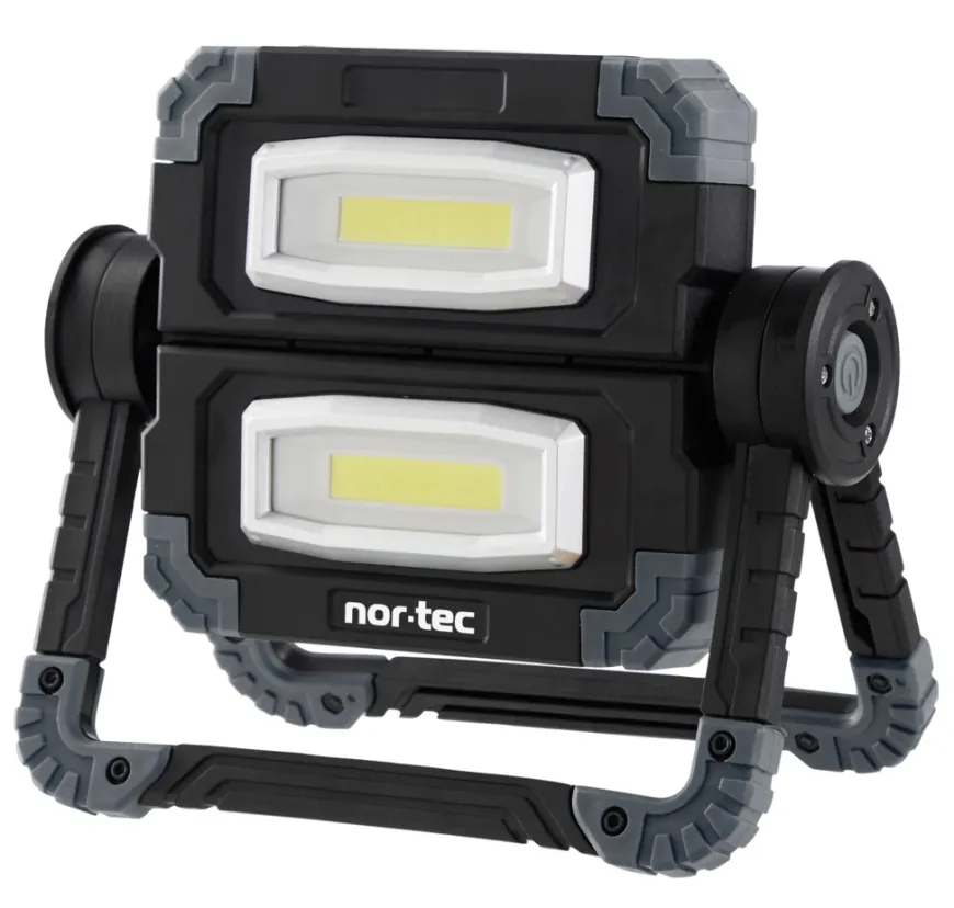 Arbejdslampe foldbar 2 x 5 W