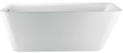 Badekar rektangulært fritstående L170 x B78 x H60 cm