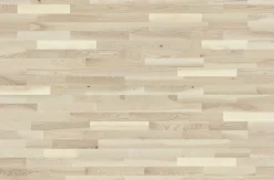 Barlinek parketgulv ask hvid lak 3-stav 3,18 m²