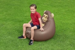 Bestway Cozy Critters oppustelig stol abe