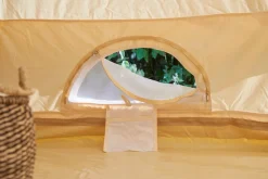Blue Moose telt Bell glamping 500 x 500 cm