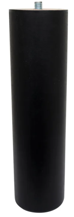 Bordben Ø55 mm x 20 cm sort bøg