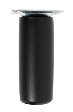 Bordben Ø41 mm x 10 cm sort bøg