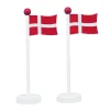 Bordflag dannebrog 22 cm 2 stk.
