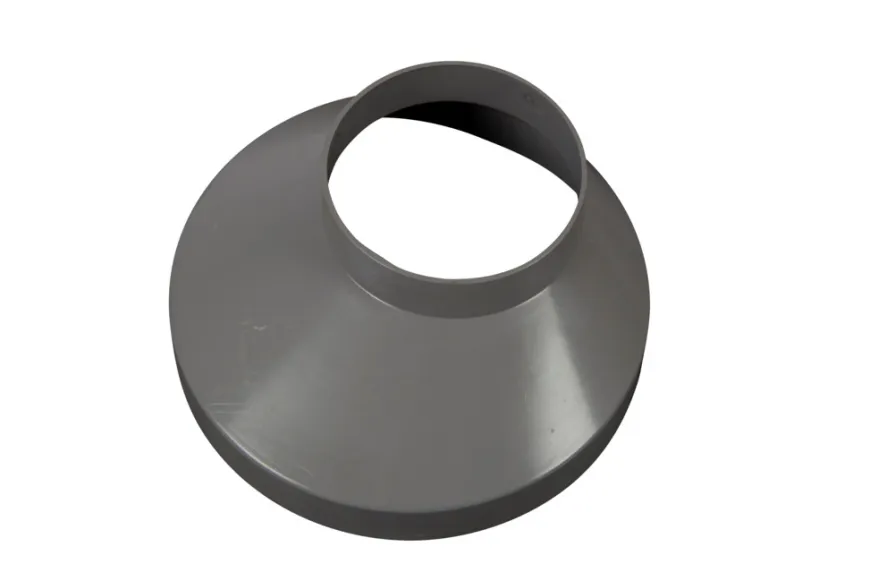 Brøndkrans grå plast, Ø150 mm