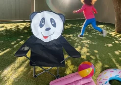Børnecampingstol panda 35 x 35 x 62 cm - Sunlife®
