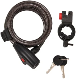 Cykellås spiralwire 150 cm - BikeZone®