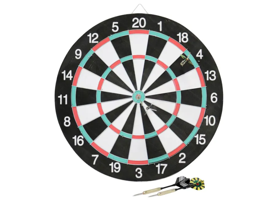 Dartspil dobbeltsidet