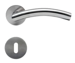 Dørgreb B-greb Ø19 mm rustfri stål