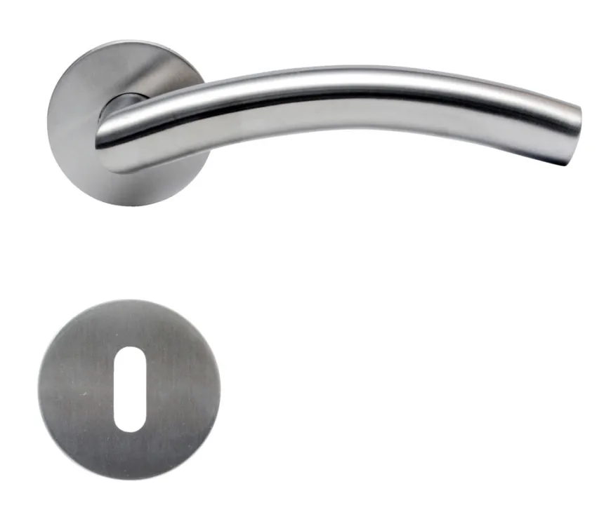 Dørgreb B-greb Ø19 mm rustfri stål