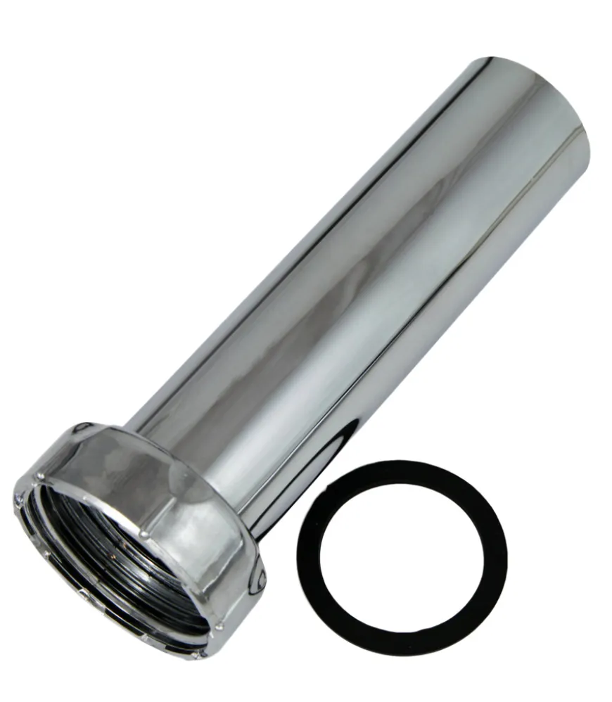 Dykrør til pungvandlås krom 1¼" x 32 mm