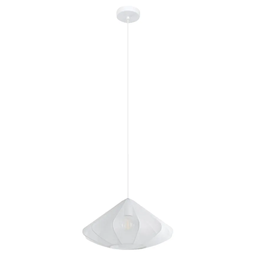 Eglo Dolwen pendel hvid Ø42,5 cm