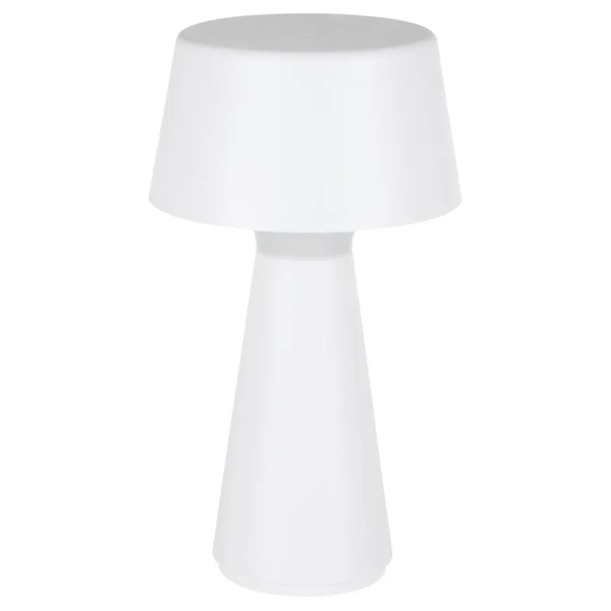 Eglo Huesa bordlampe hvid genopladelig