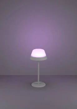 Eglo Meggiano bordlampe grå genopladelig