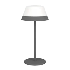 Eglo Meggiano bordlampe grå genopladelig