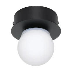 Eglo Mosiano loft- og væglampe sort/hvid Ø11 cm
