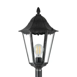Eglo Navedo standerlampe sort/sølv 120 cm