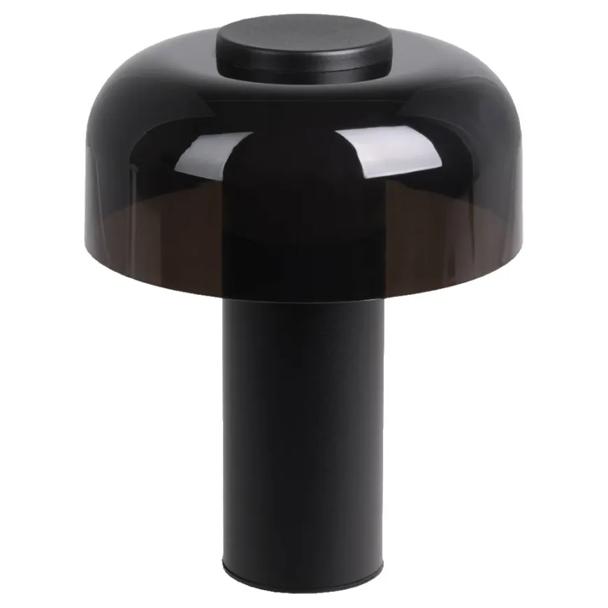 Eglo Ponente bordlampe Ø16 cm sort genopladelig