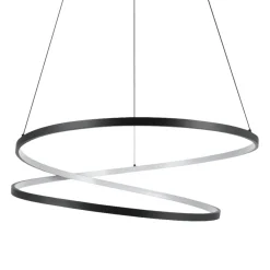 Eglo Ruotale pendel sort Ø70 cm