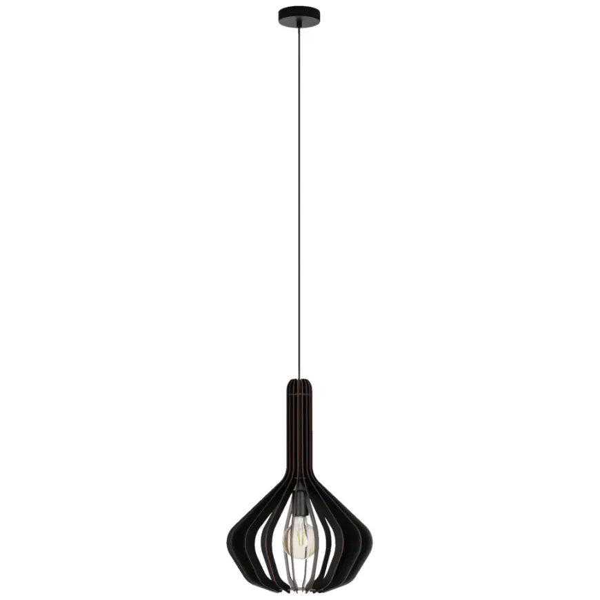 Eglo Velasco pendel sort Ø38 cm