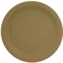 Engangstallerken i papir Ø23 cm 10 stk.