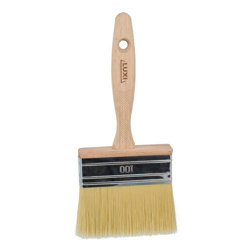 Facadepensel m/træskaft 100 mm - LUXI®