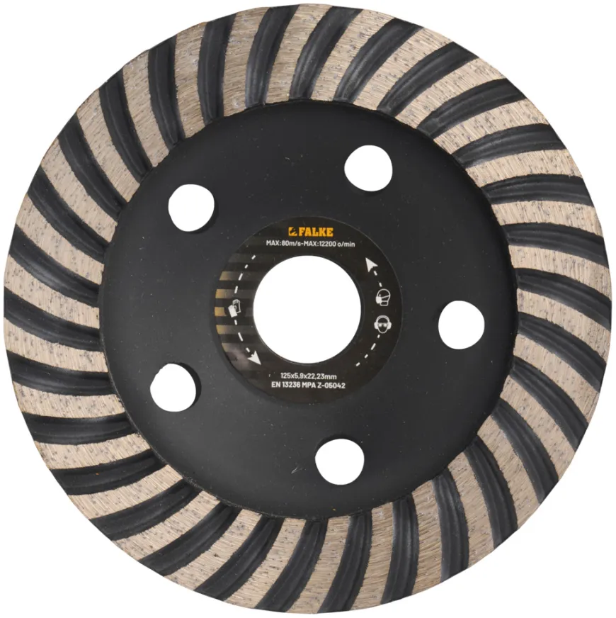 Falke® diamant slibeskive Ø125 mm t/sten og beton