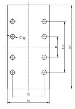 Falke® slibepapir 230 x 93 mm til rystepudser