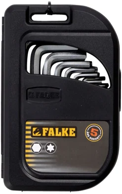 Falke® stift- og torxnøglesæt med 18 dele