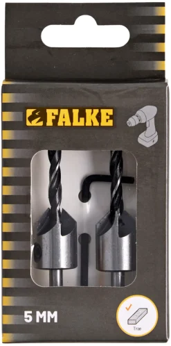 Falke® terrassebor med forsænker 2 stk.