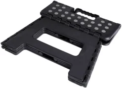 Foldbar skammel sort 32 x 25 x 22 cm