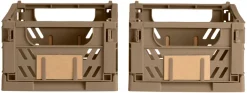 Foldekasse brun 3,3 liter 2-pk. - DAY