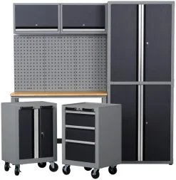 Garageopbevaring 1900 x 1860 x 460 mm - Probuilder