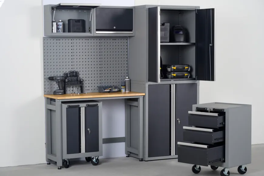 Garageopbevaring 1900 x 1860 x 460 mm - Probuilder