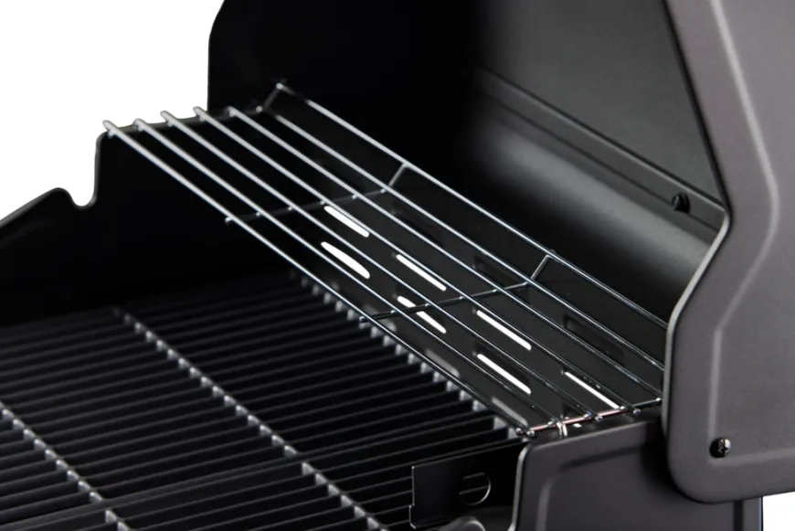 Gasgrill 3 brændere og sidebrænder sort - Grillexpert®