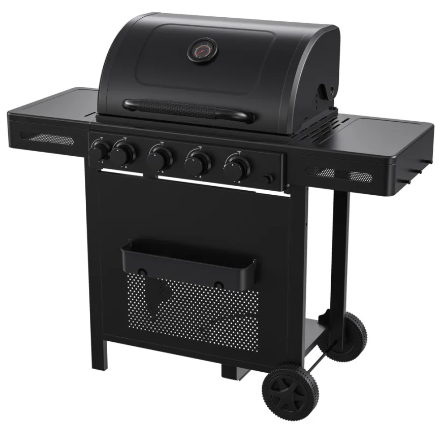 Gasgrill m/4 brændere & bagbrænder - Grillexpert®
