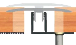 Gulvprofil basis alu 10–16 mm, 900 mm