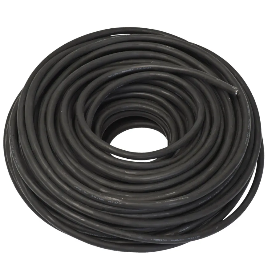Gummikabel 3 x 1,5 mm² 50 meter