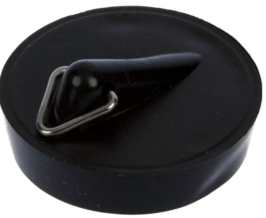 Gummiprop sort Ø45,5 mm
