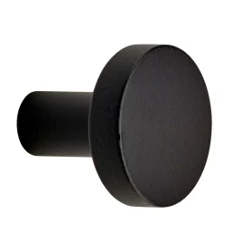 Habo Alvin møbelknop sort Ø25 mm