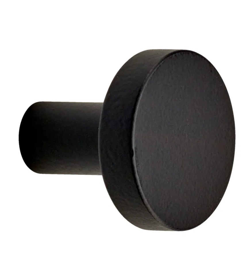 Habo Alvin møbelknop sort Ø25 mm