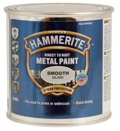 Hammerite metalmaling sølv glat effekt 250 ml