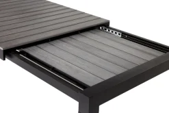 Havebord 205/275 x 100 cm alu/nonwood - Outfit